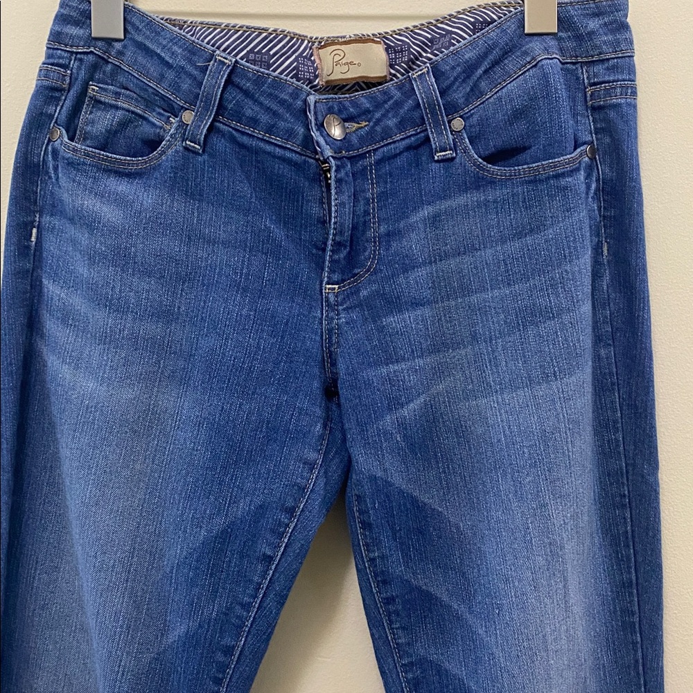 Paige denim flare leg jeans